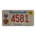 VIntage Automobile Plate 1995 Massachusetts Purple Heart Veteran Plate