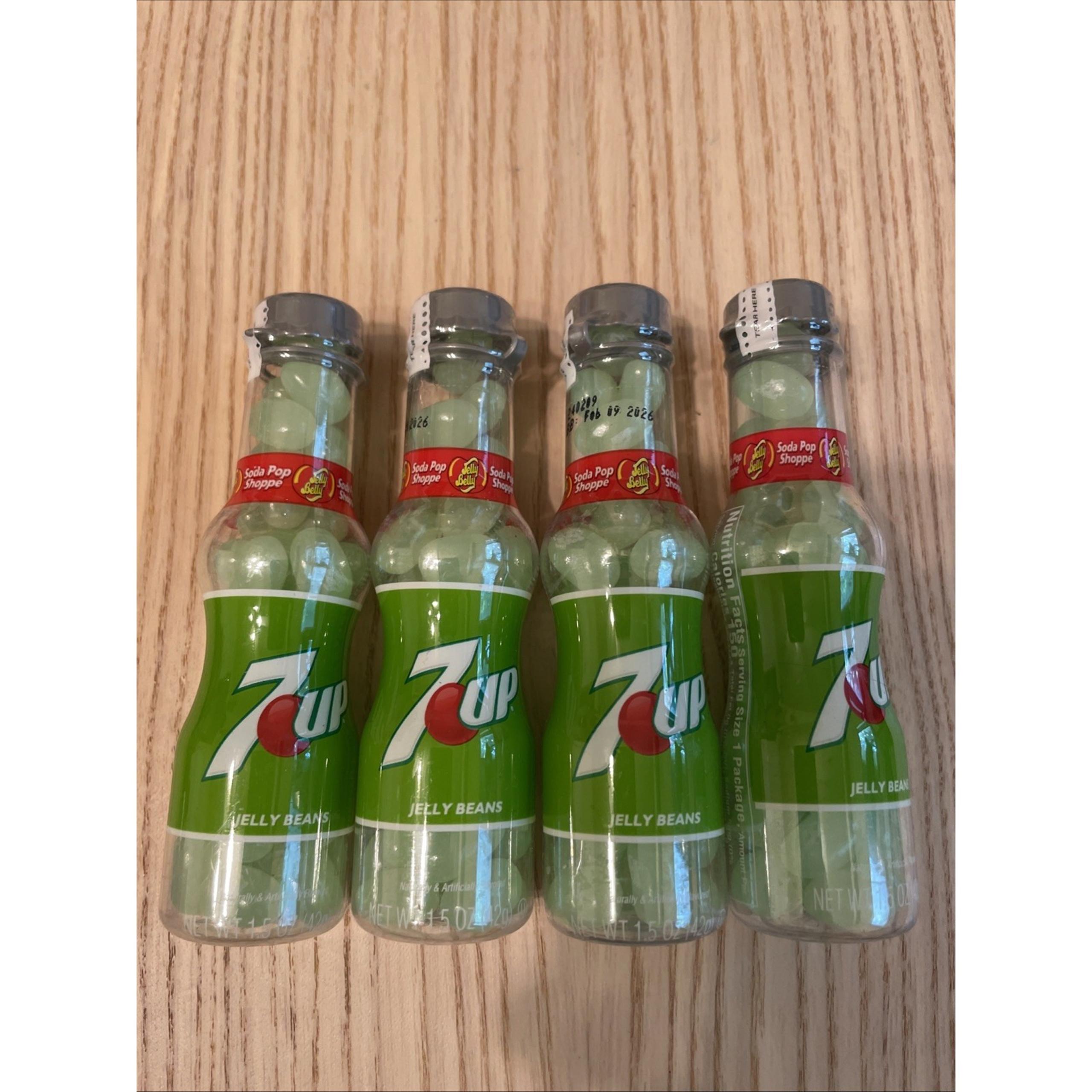 Jelly Belly Soda Pop Shoppe 7 UP Bottle Jelly Beans 1.5 oz Best By 2/9/2026