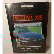SIGNED 1st Edition Jaguar XJS H-P Series by Rivers Fletcher (1984, Hardcover)