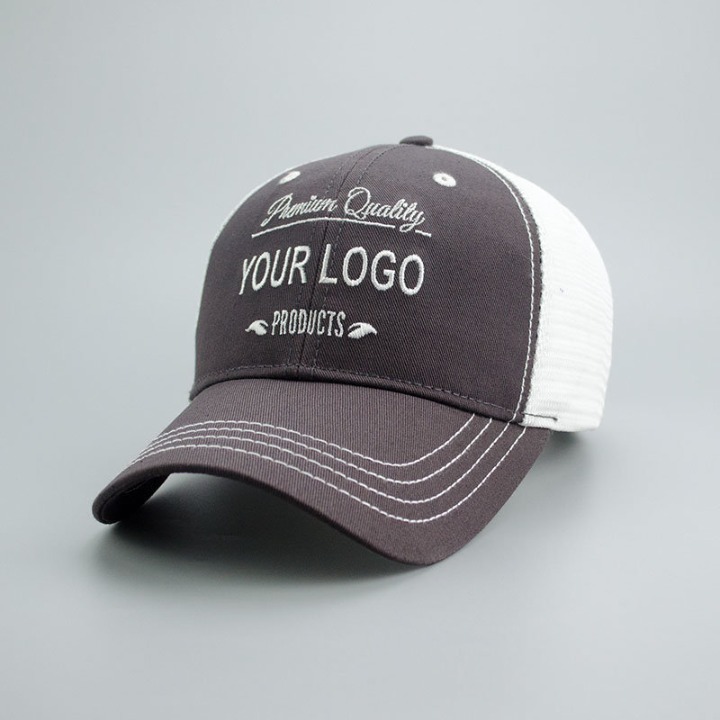 Mesh Back Fashion Sports Golf Cap Snapback Promotion Hat and Trucker Cap