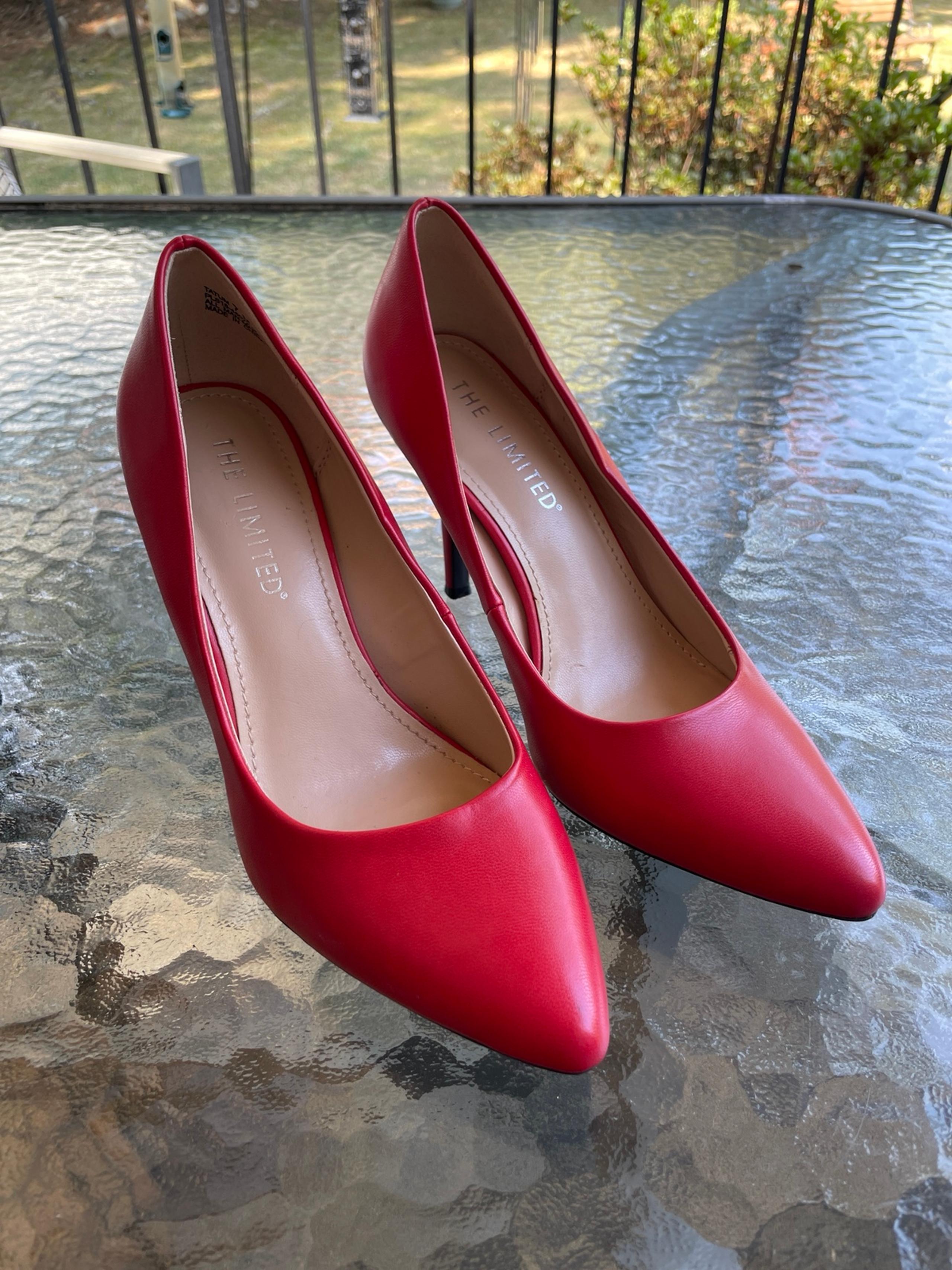 THE LIMITED “Tatum” Red Pumps