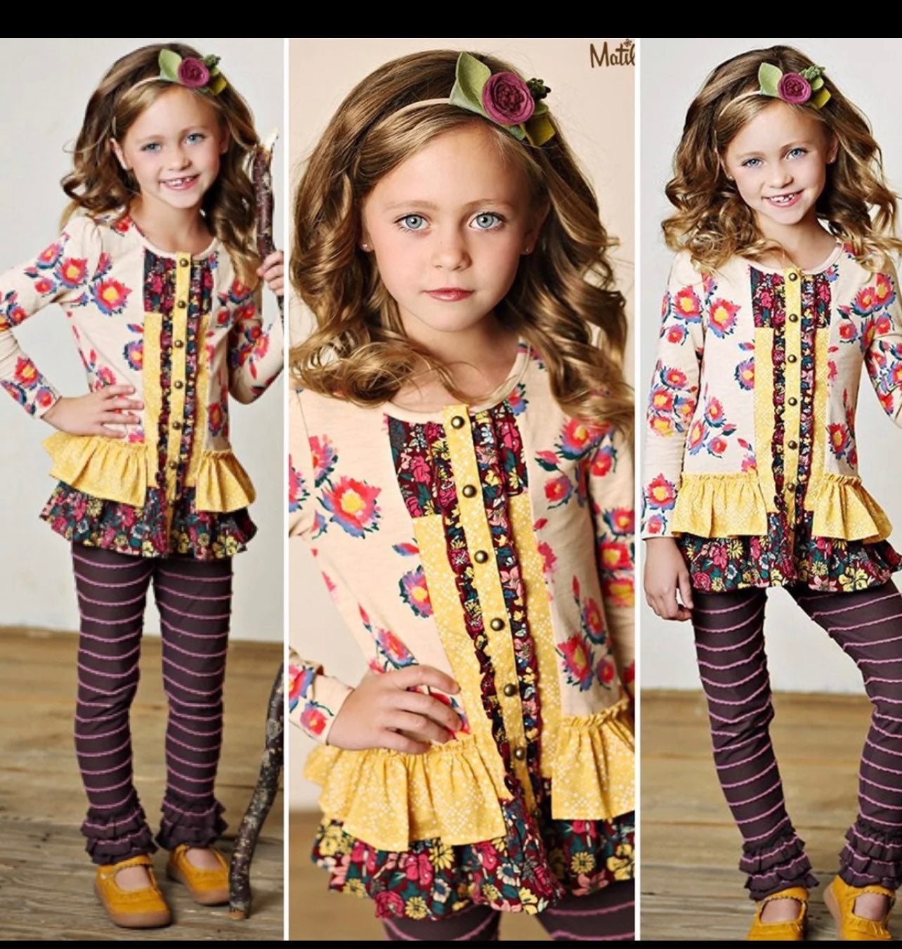 Matilda Jane Elliot Tunic and Nellie Leggings set Set 10