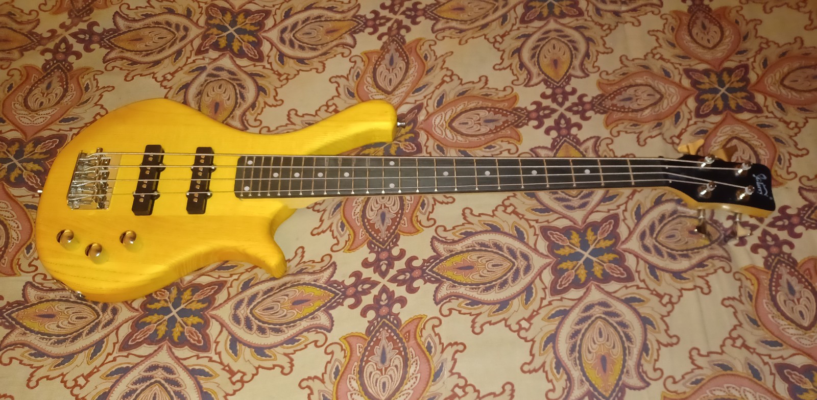 Glarry Micro Bass Guitar, 25.5 Scale Length, for use as Travel Bass or for Kids