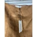 ARITZIA BABATON Modern Mini Skirt Dark Camel suede size 12