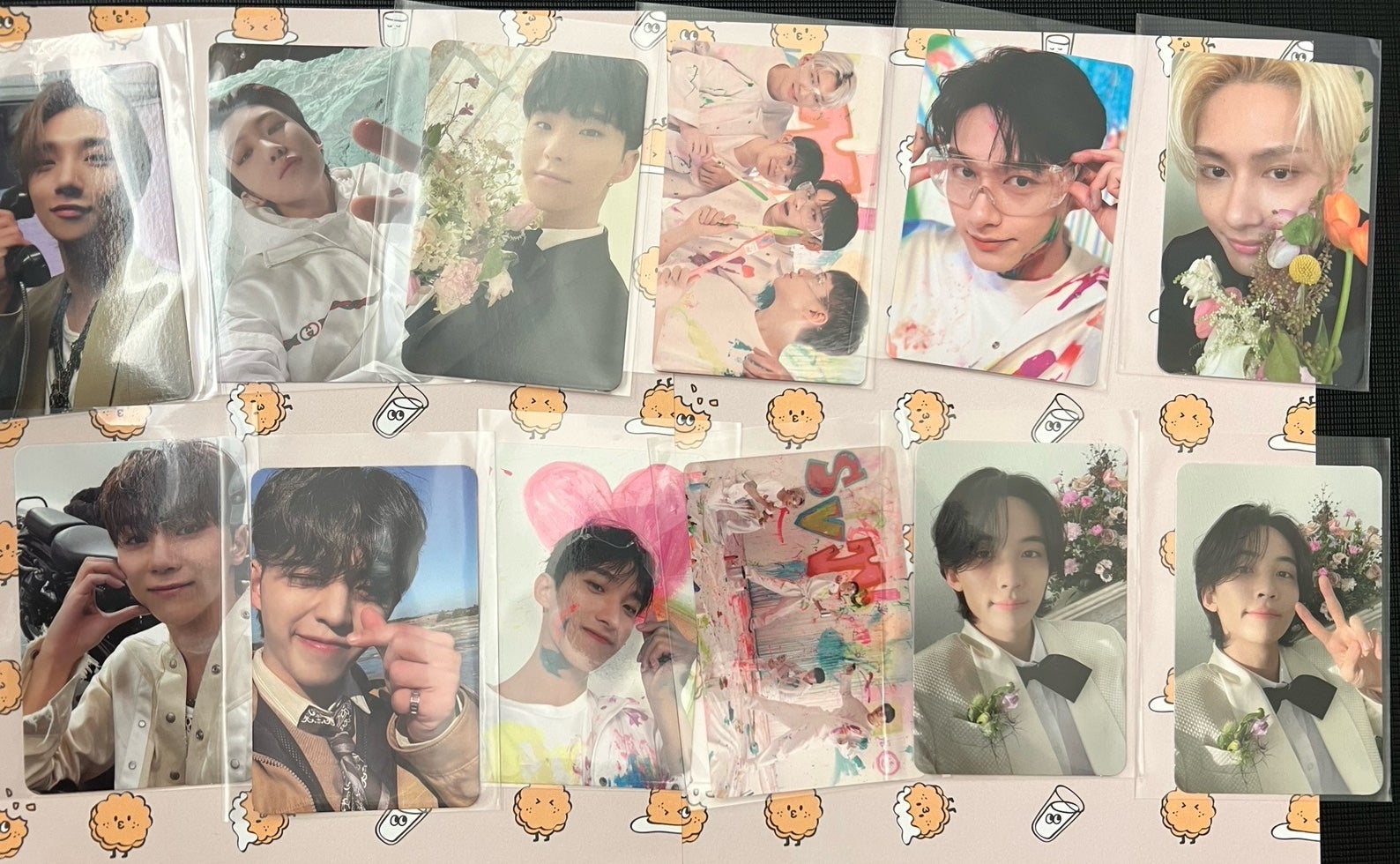 Seventeen small haul of Official Photocards SET OF 12
