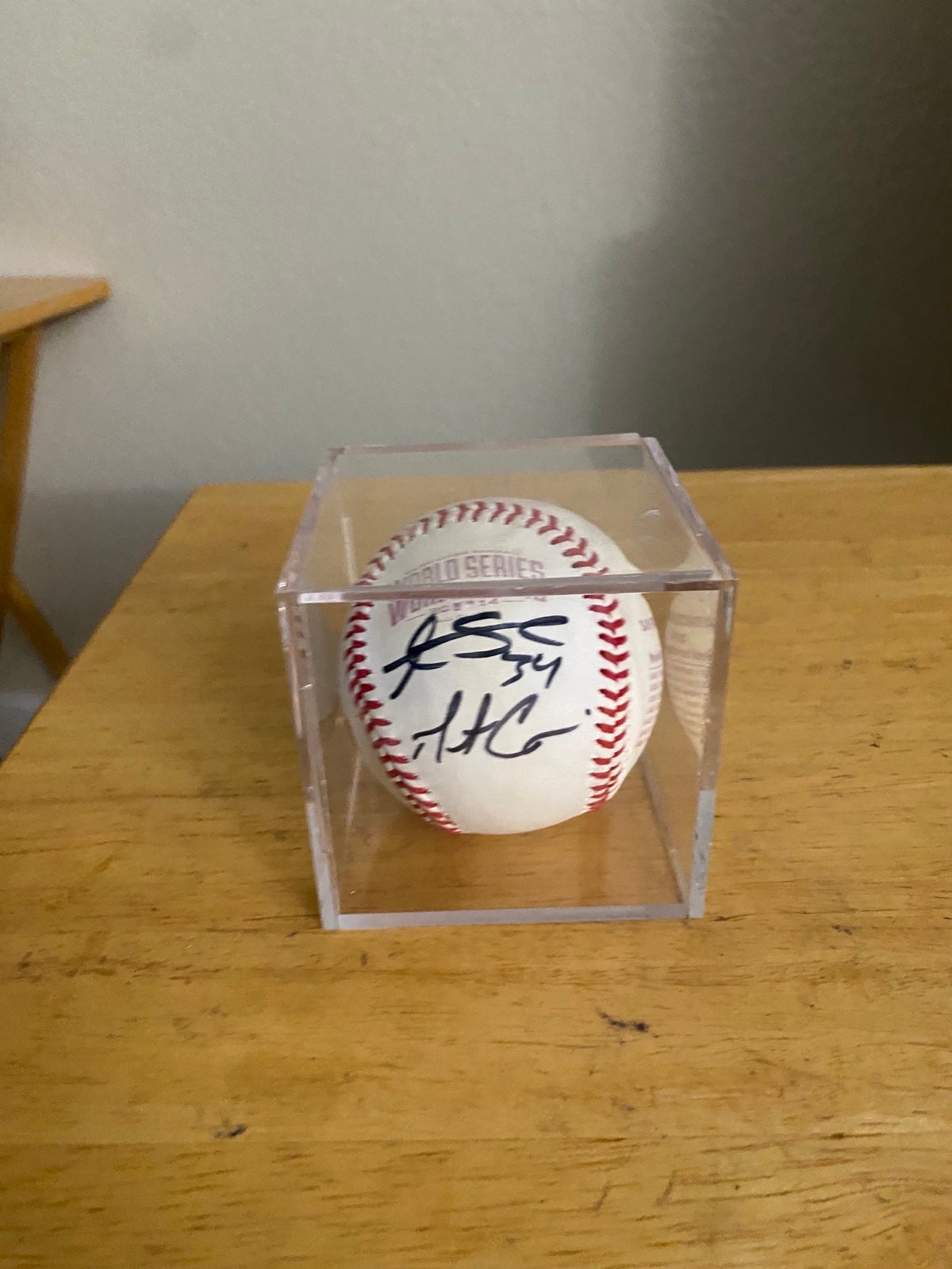 Signed Baseball