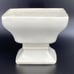 McCoy USA MCM Pottery Red Antique Rose Line Footed Urn Planter Vase EUC