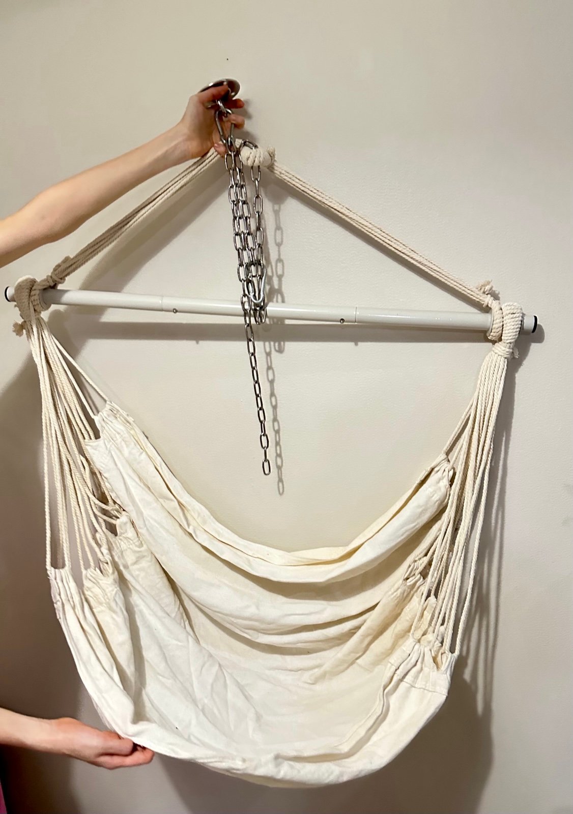 Hammock hanging chair with chain changing chair hammock egg chair