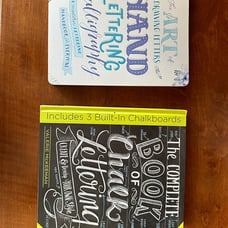Two Lettering Books