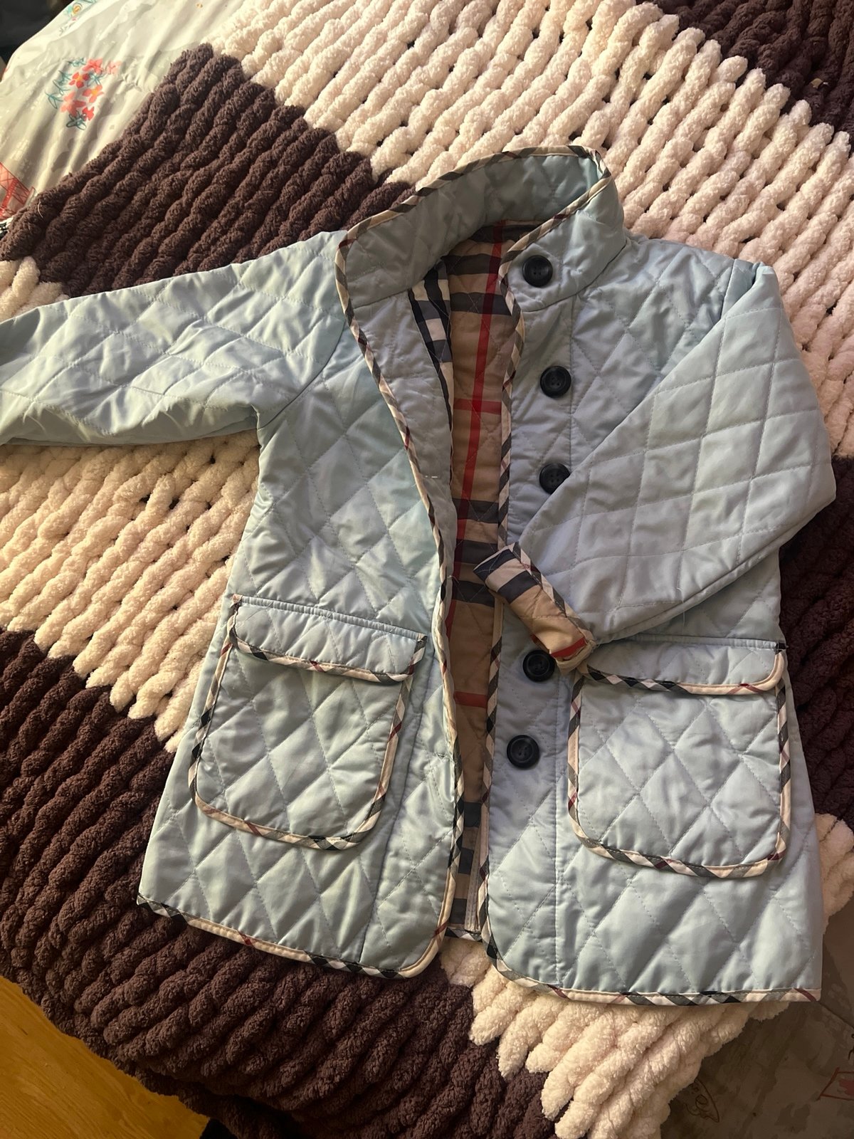 Girls Burberry jacket