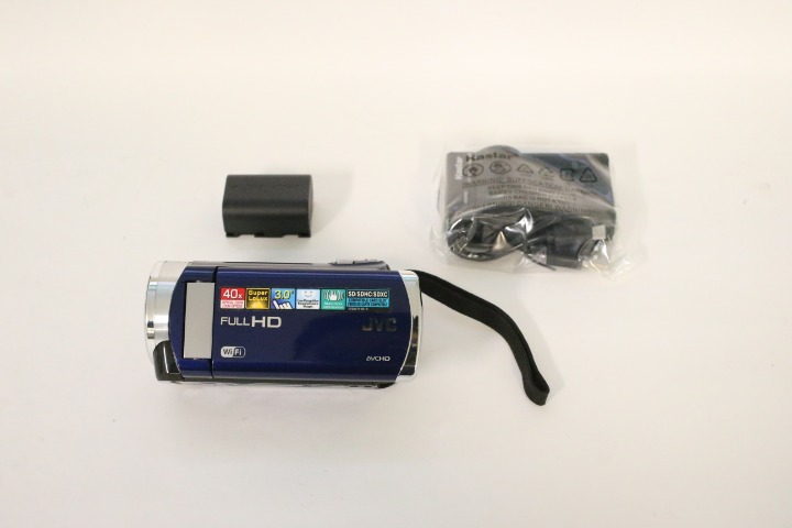 JVC GZ-EX210AU Full HD Everio WiFi Camcorder (Blue)