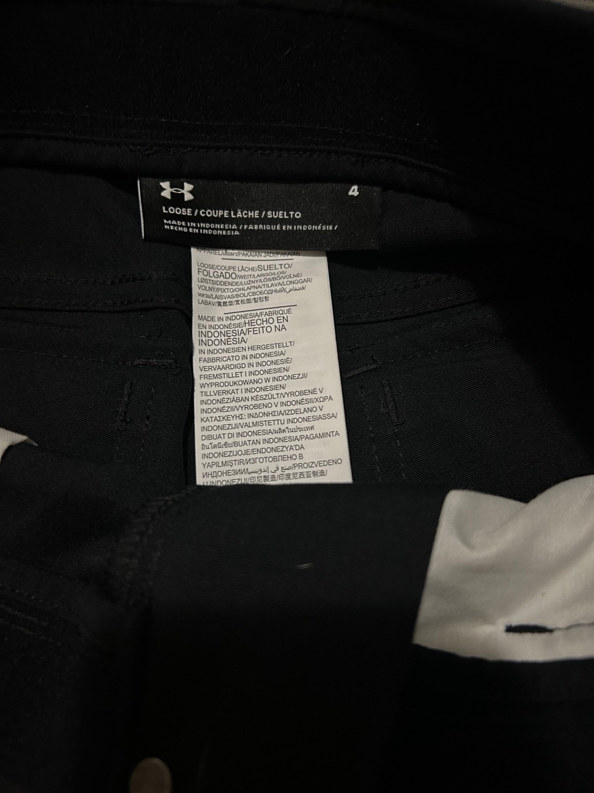 Under Armour storm pants size 4