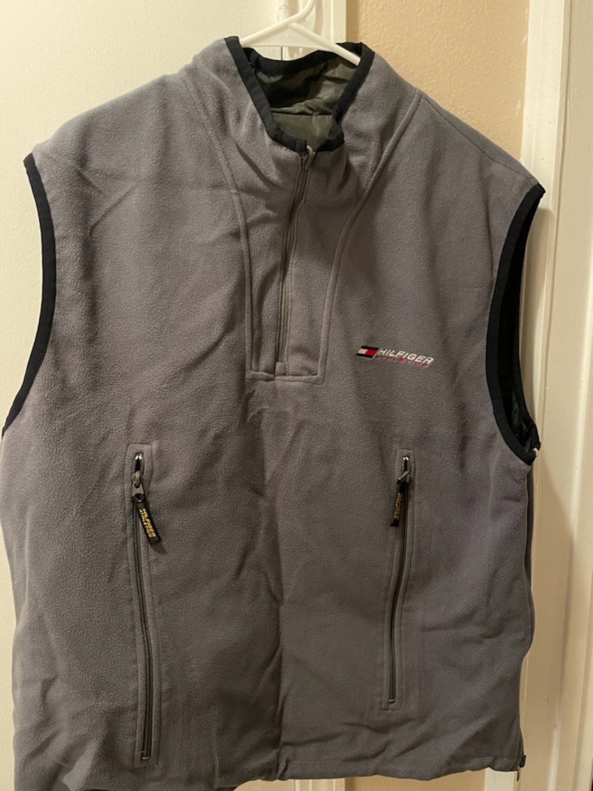Vintage reversible Tommy Hilfiger vest