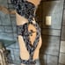 Crochet rave festival outfit lingerie