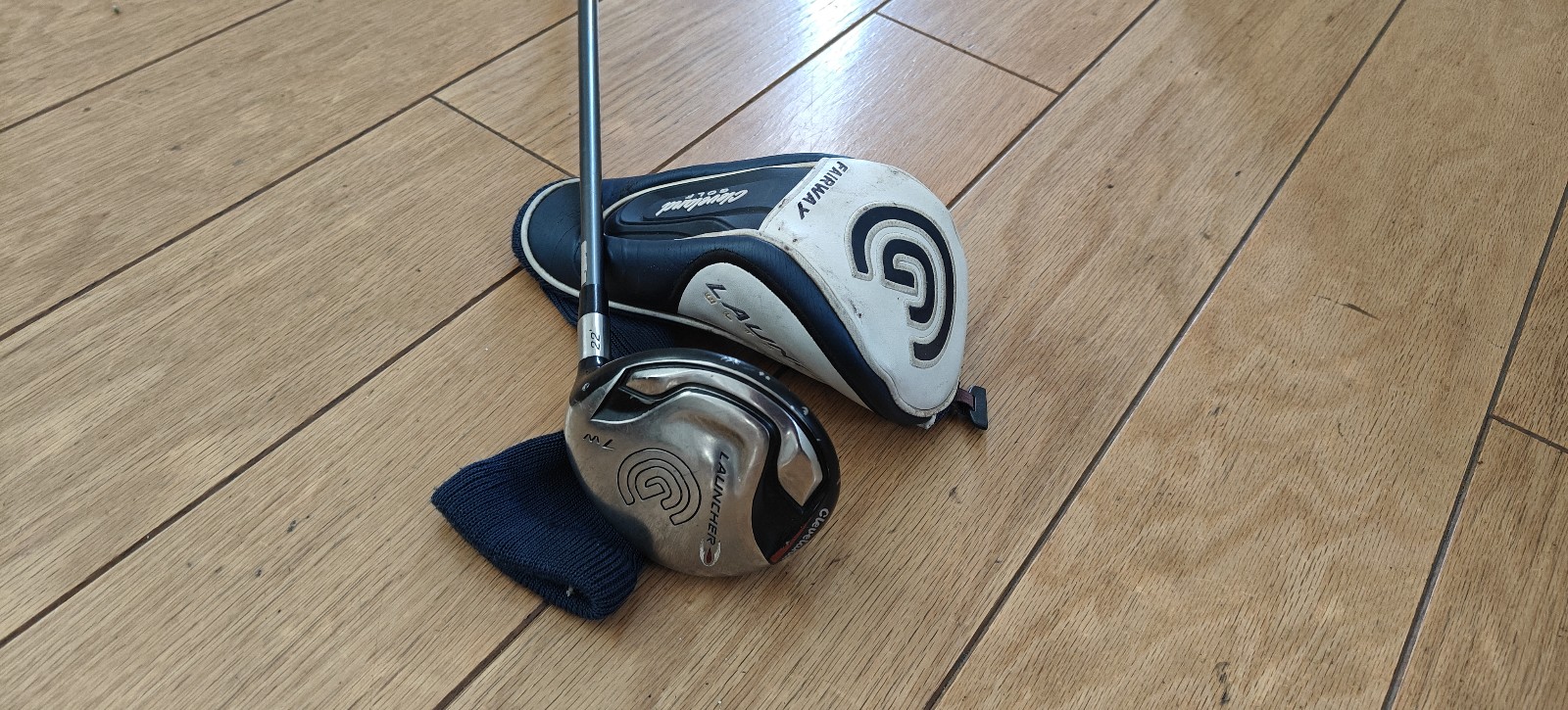 Cleveland Launcher 2009 7w Fairway Wood Fujikura R Flex Gold