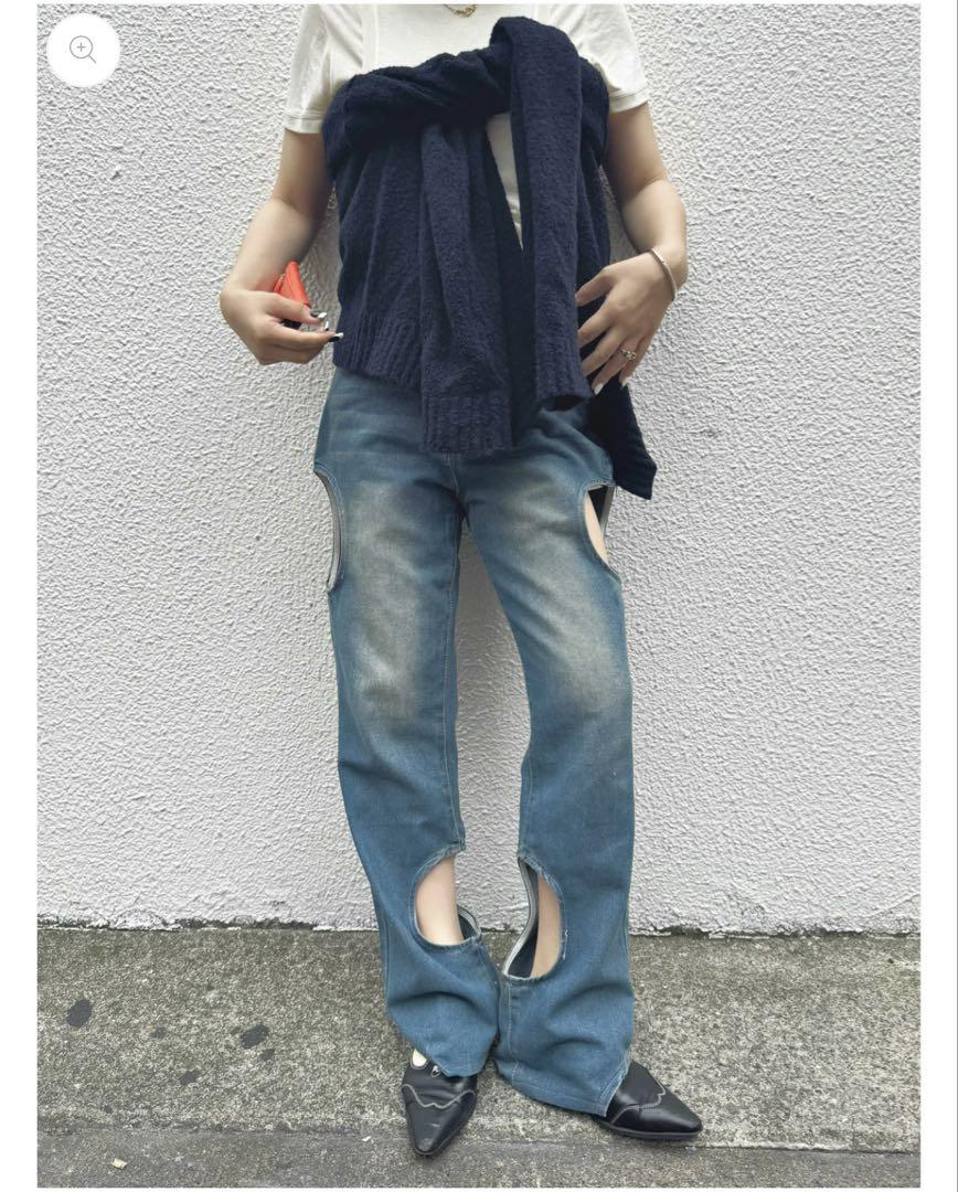 NYXU cheese denim pants チーズデニムパンツ NYXU cheese denim pants (or Cheese Denim Pants by NYXU)