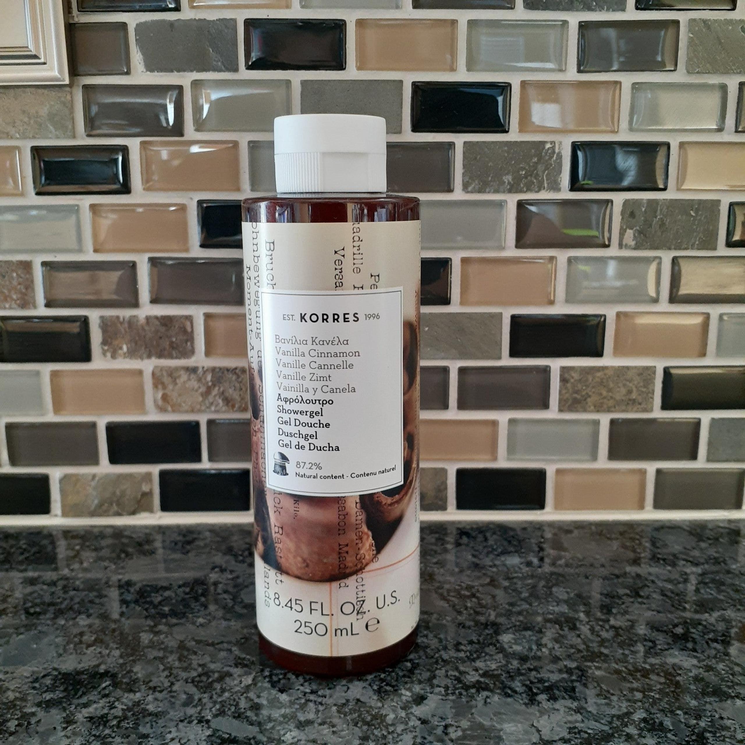 KORRES Vanilla Cinnamon Shower Gel