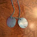 Authentic USMC World War II dog tag set w/chain. Marine's name was Nickell