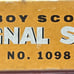 Collectible Vintage 1948 Official Boy Scouts Twin Signal Set Catalouge No 1098