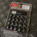 New 20PCs Black Rays Style Lug Nuts M12x1.25