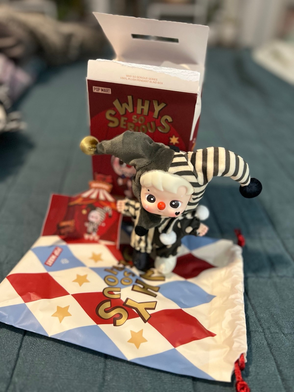 Pop Mart Why So Serious Series - Silver Mist Clown