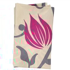 Sami Hayek for Target Pink Flower Cream Tablecloth