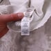 AGOLDE Women's White Alma Ribbed Long Sleeve Knit Top Shirt Size Large Y2K 90s
