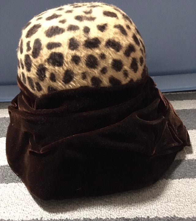 Vintage Felt and Velvet Hat