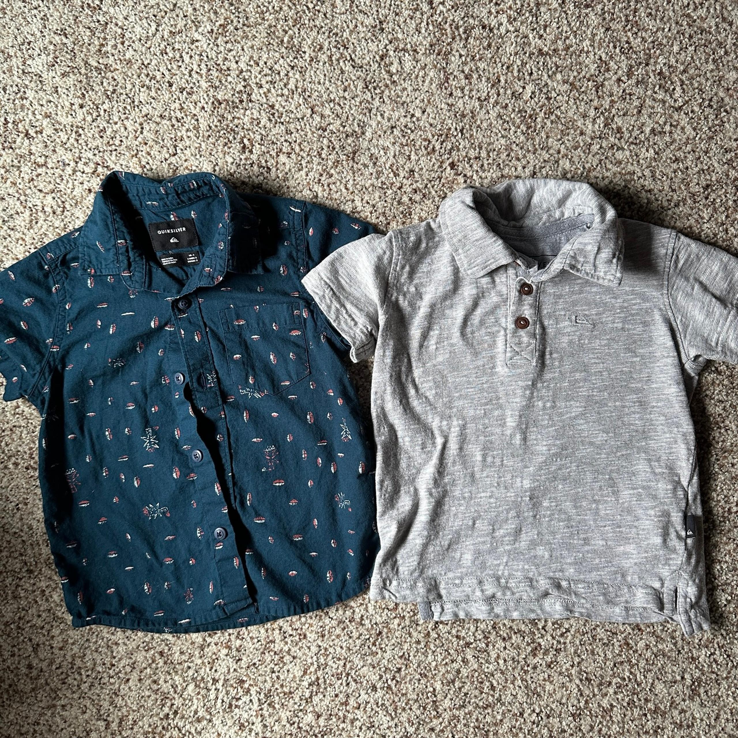 Quiksilver Toddler Boy Shirt Bundle