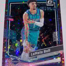 2023-24 Panini Donruss Optic Fast Break PINK Prizm /20 LaMelo Ball RARE Hornerts