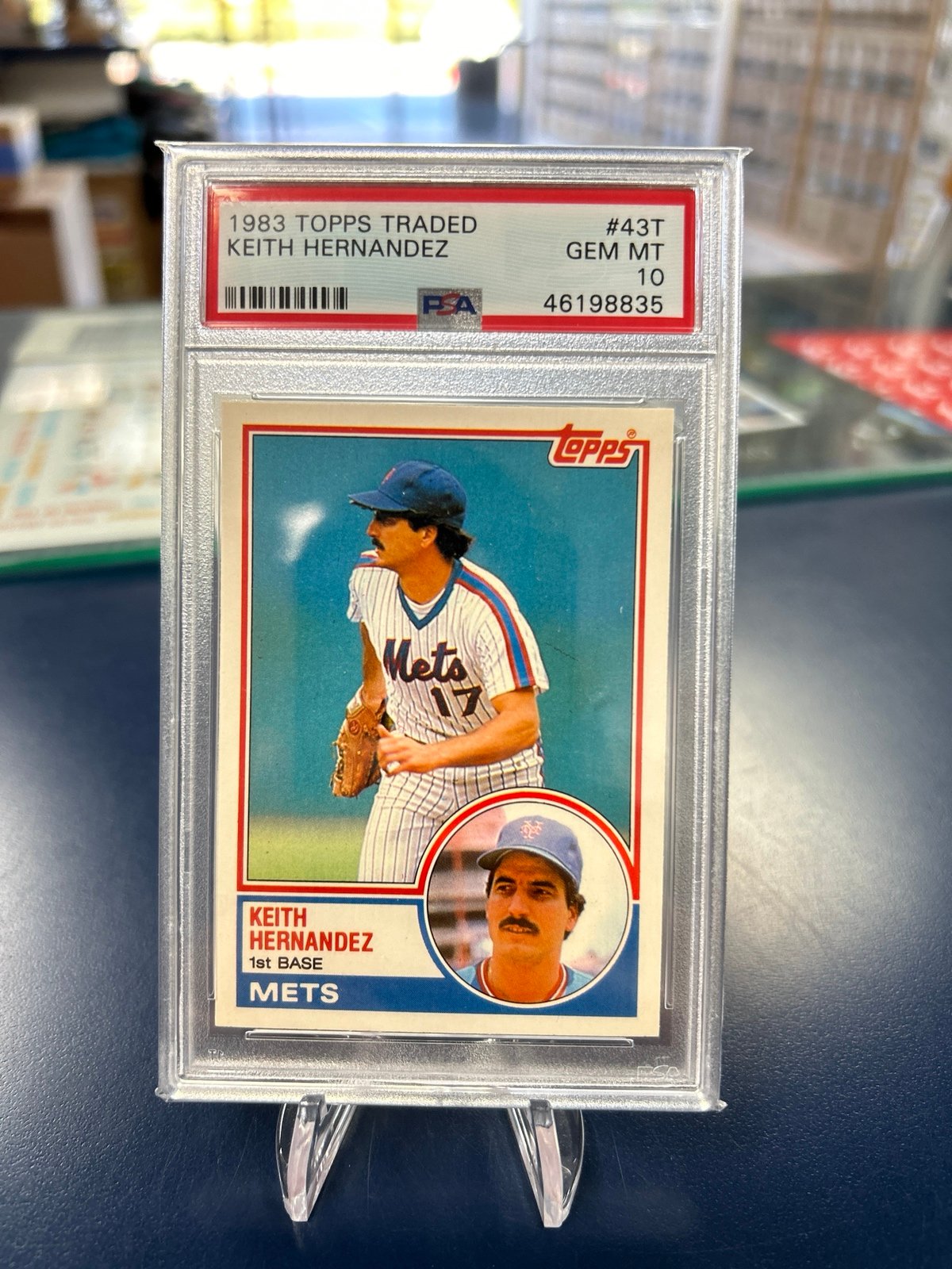 1983 Topps Traded Keith Hernandez Psa 10