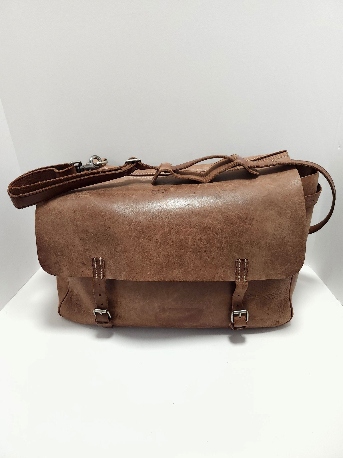 NWT J Crew Khaki Abingdon Waxed Canvas Messenger Bag Laptop