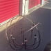 Sphere hanging light! Mid-Century Modern or Farmhouse Decor
