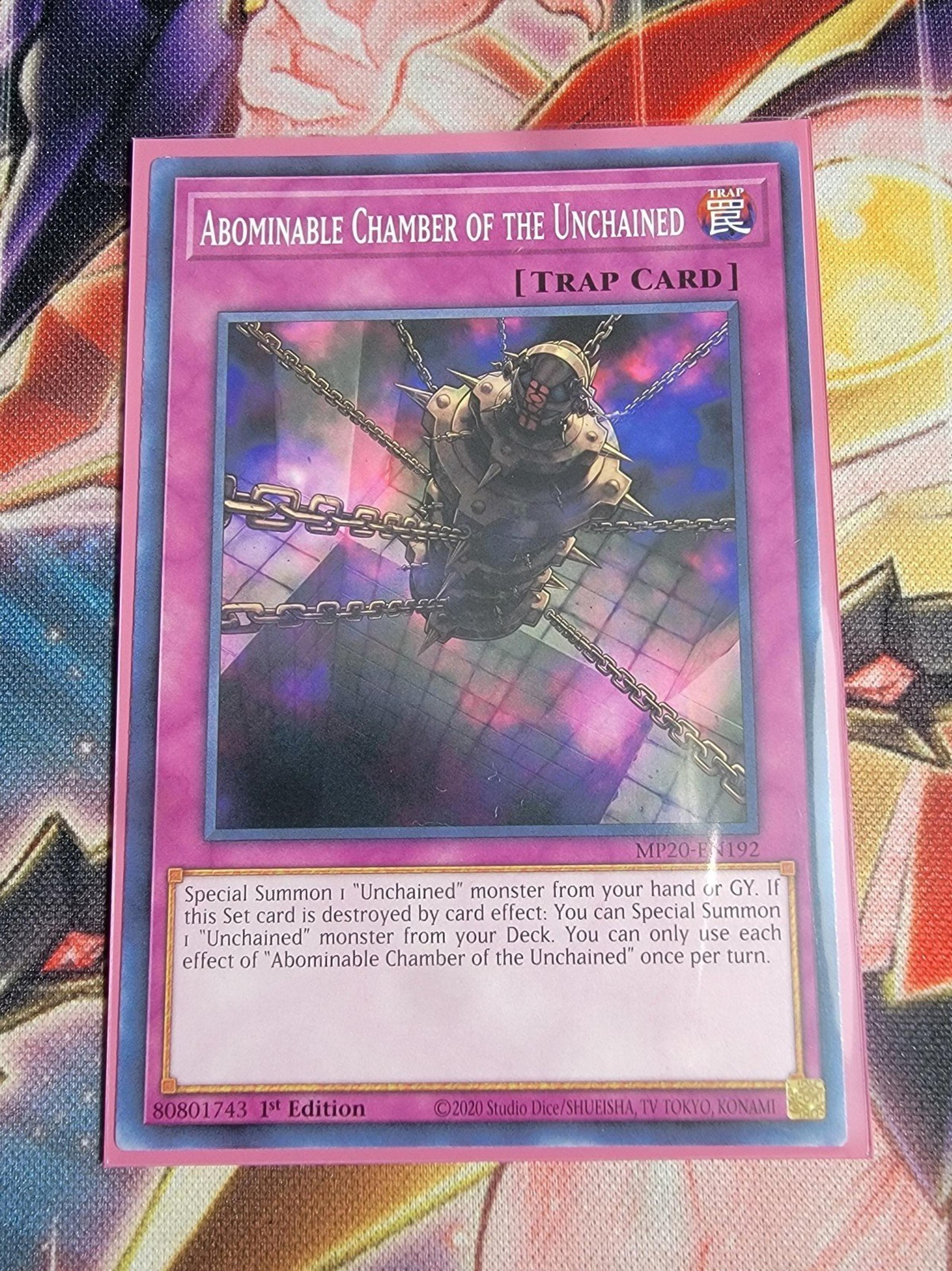 Yugioh Abominable Chamber of the Unchained