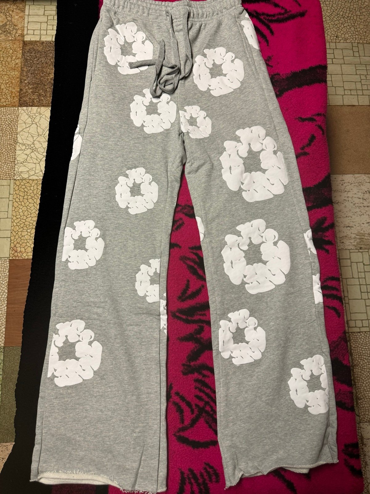 Grey Denim Tears Pants