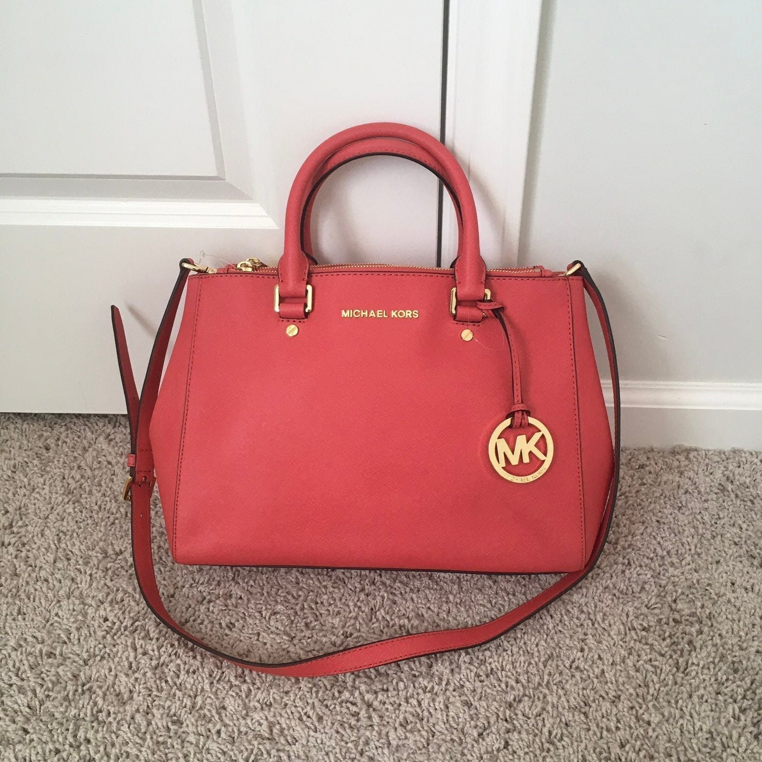 michael kors watermelon bag