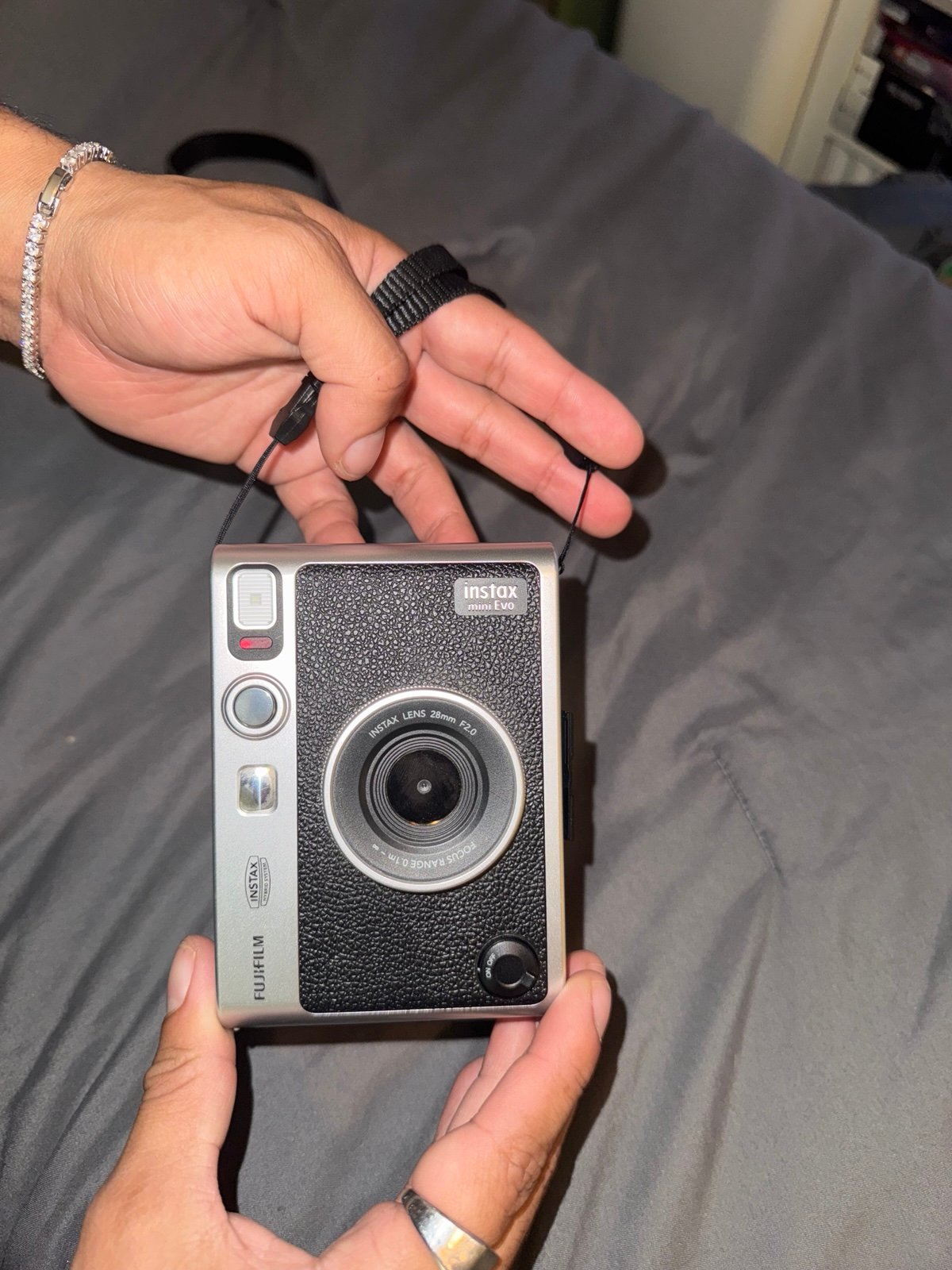 Fujifilm Instax Mini Evo Instant Film Camera - Black
