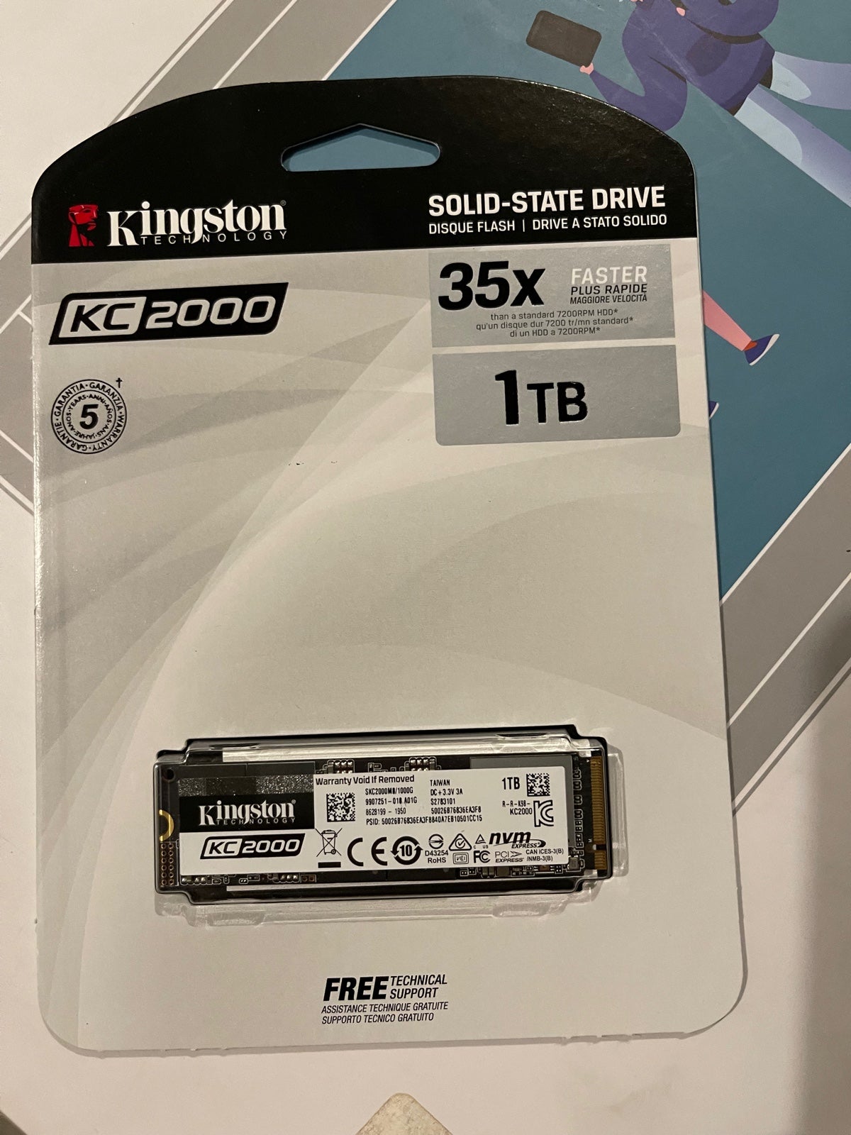 Kingston KC2000 1TB SSD
