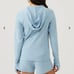 Outdoor Voices CloudKnit Hoodie and Short Set S