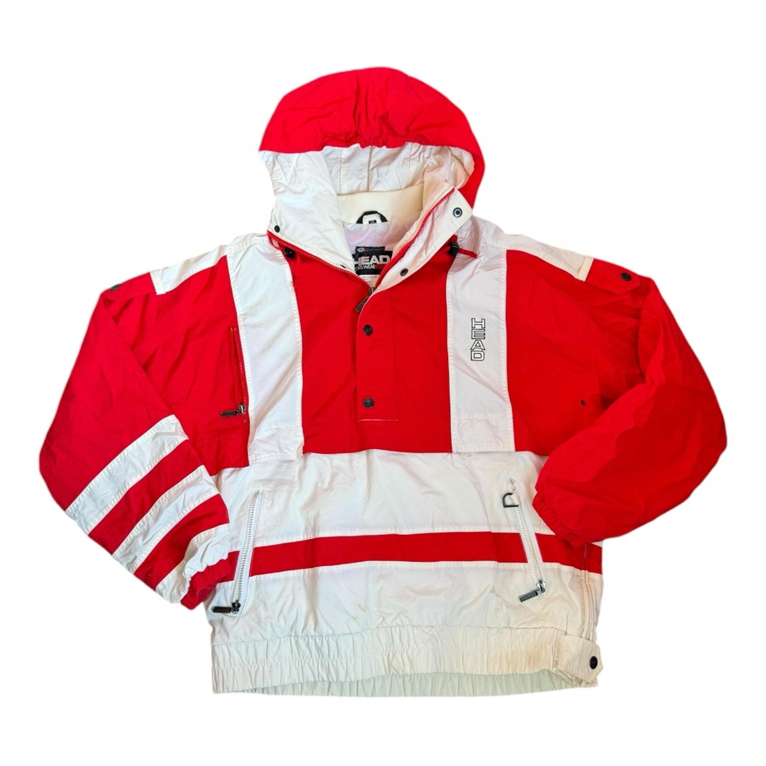 VTG RARE Head Sports Wear Winter Windbreaker Jacket Mens Size XL