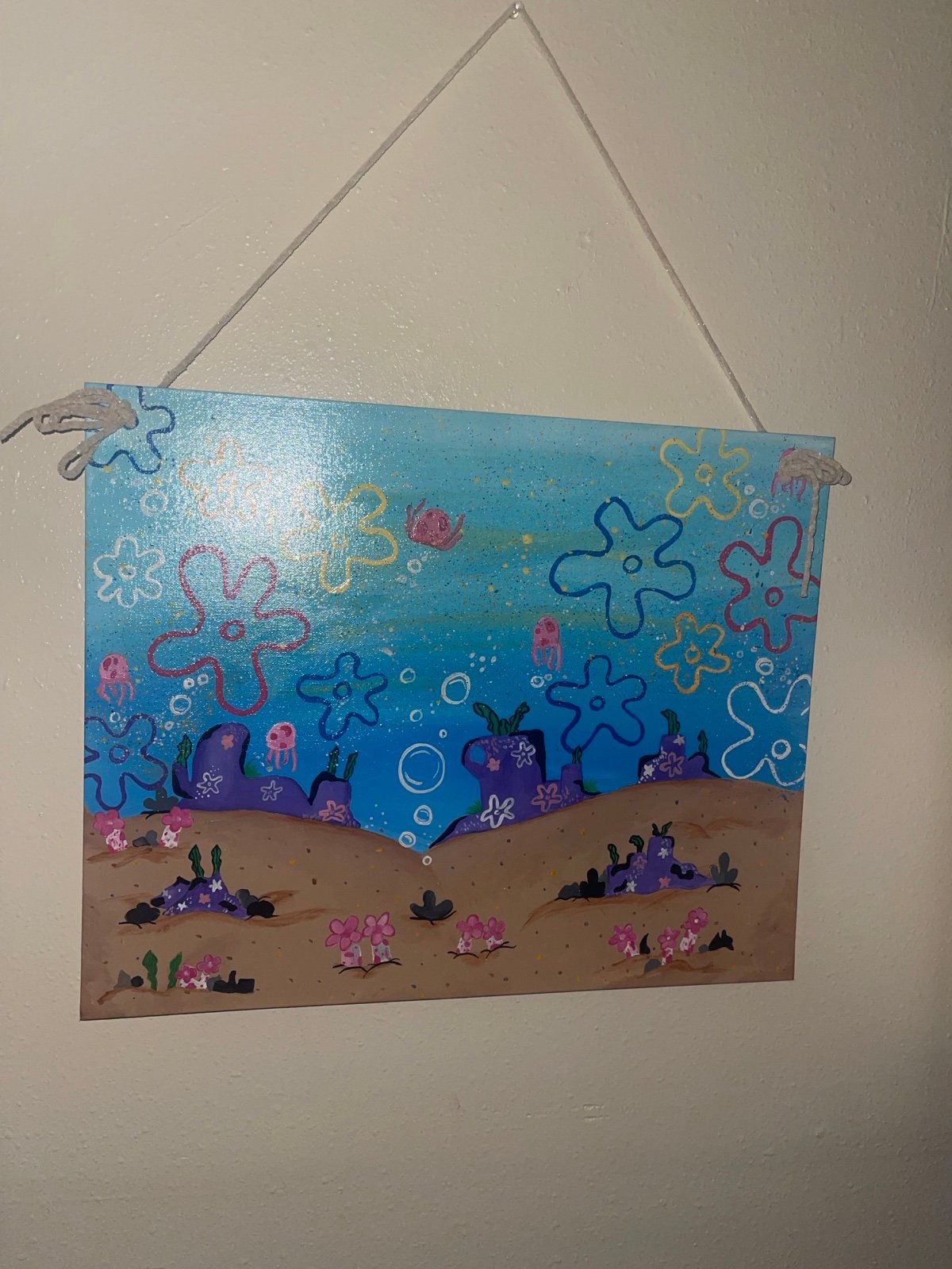 SpongeBob canvas Painting