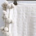 ANTHROPOLOGIE Pom Pom Tassel Curtain 50 ' x 63 (1 Panel)