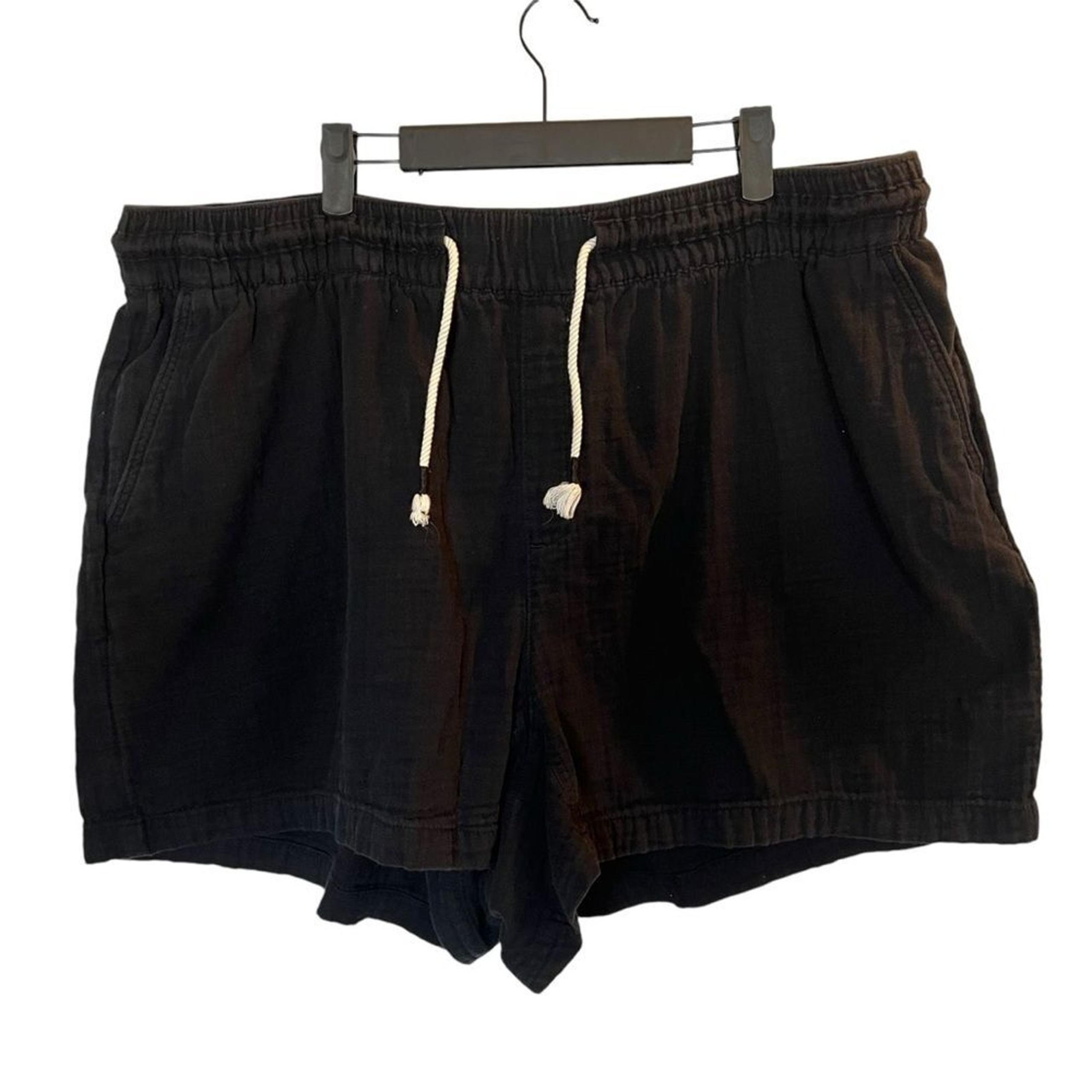 Old Navy Womens Black Gauzy Shorts