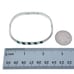 Southwest Mexico Taxco TN-50 Sterling Silver Turquoise Bangle Bracelet 6.75
