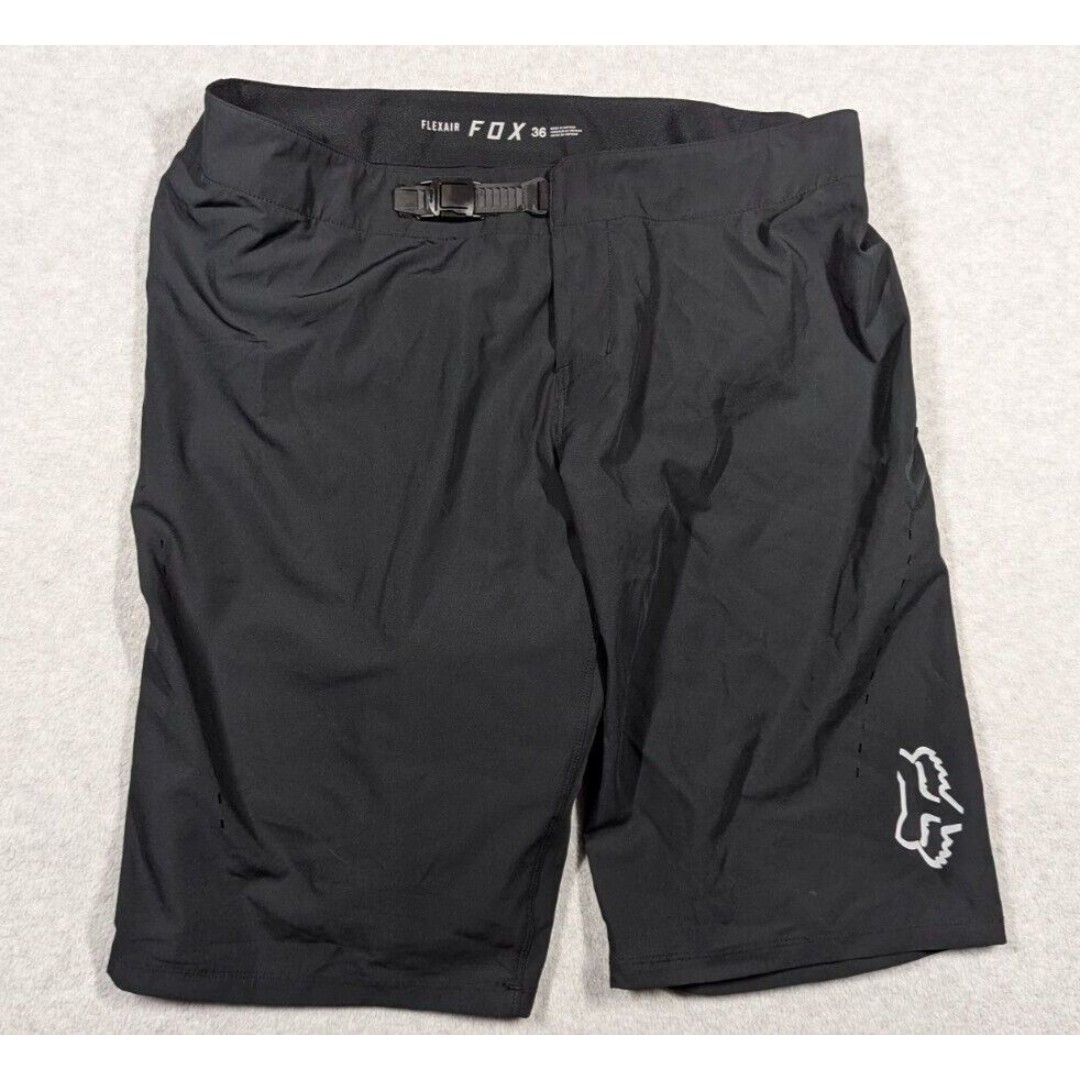 Fox Racing Men Shorts 36x12 Flexair Lite Belted Padded Liner Perforated Cycling