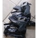 Bladerunner Twist adjustable Rollerblades sz 4-7 Boys girls Blue ABEC 3 Skate
