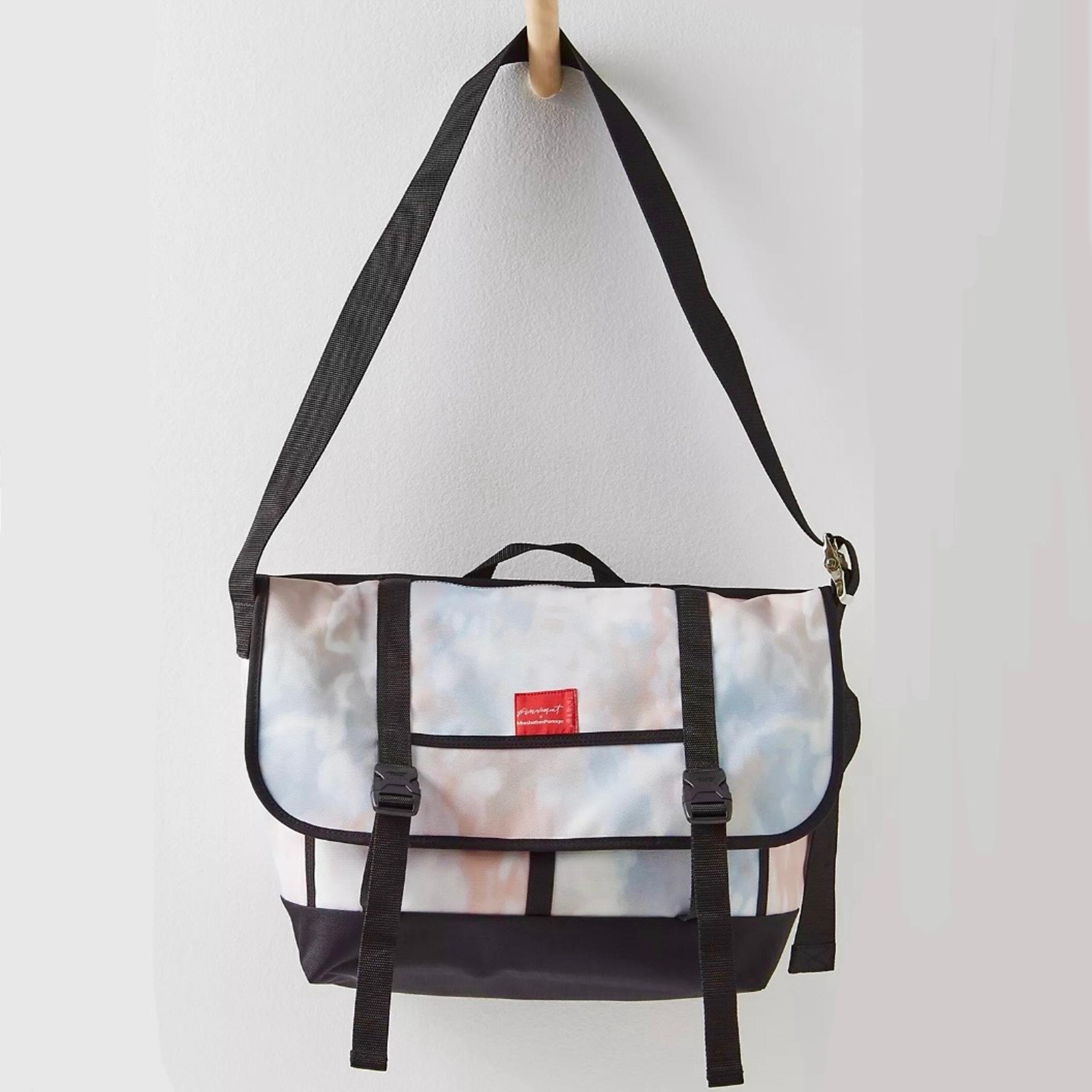 Free People FP Movement x Manhattan Portage Cloud Multicolor Messenger Bag NWT