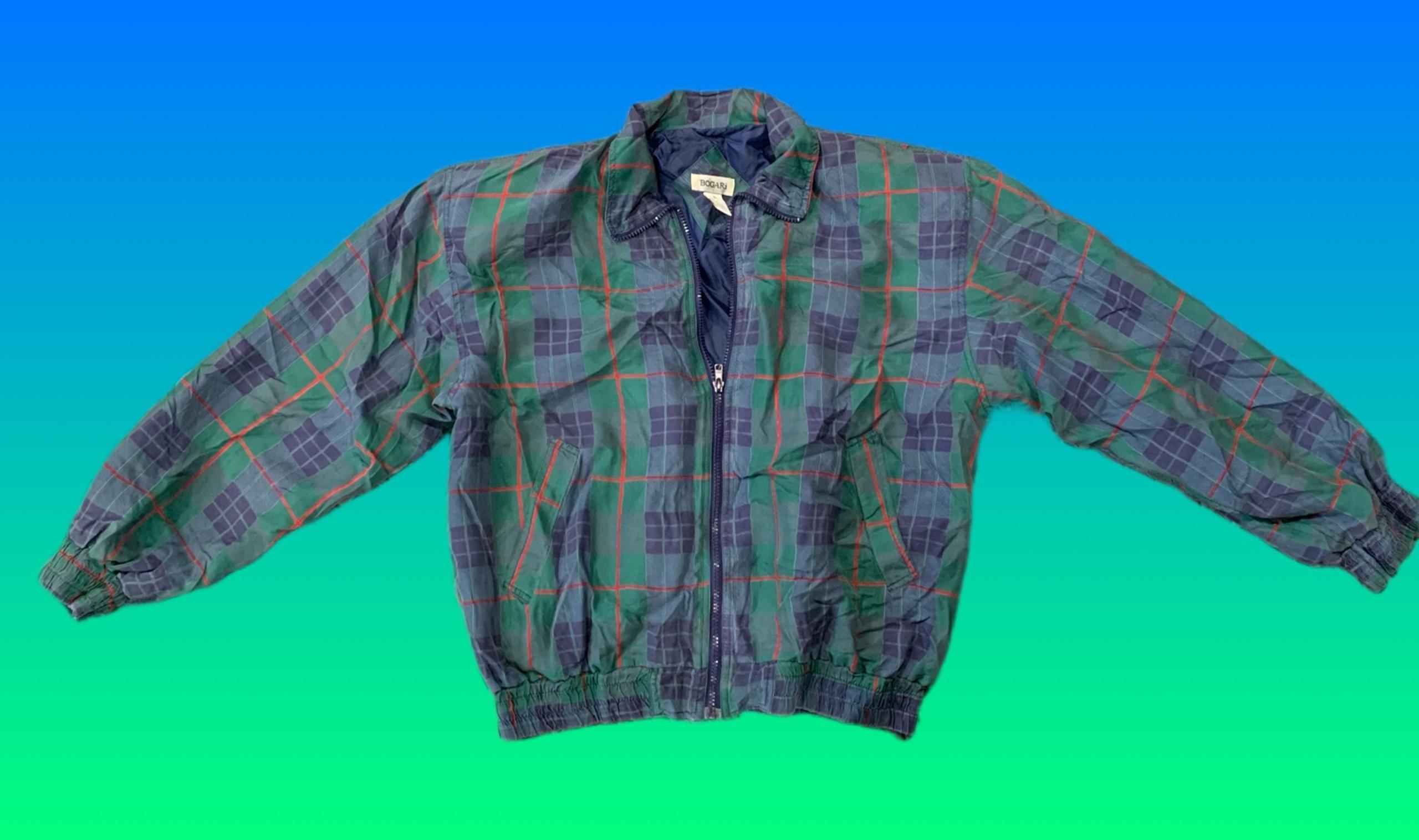 Women’s Bogari Plaid Windbreaker Jacket