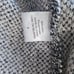 Burgess Cotton cashmere Women's Sm Sweater Grey Pink Cream Winter Nordic Bulky