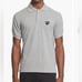 Comme des Garçons Play Grey Piqué Polo with Black Heart Appliqué Size M/L